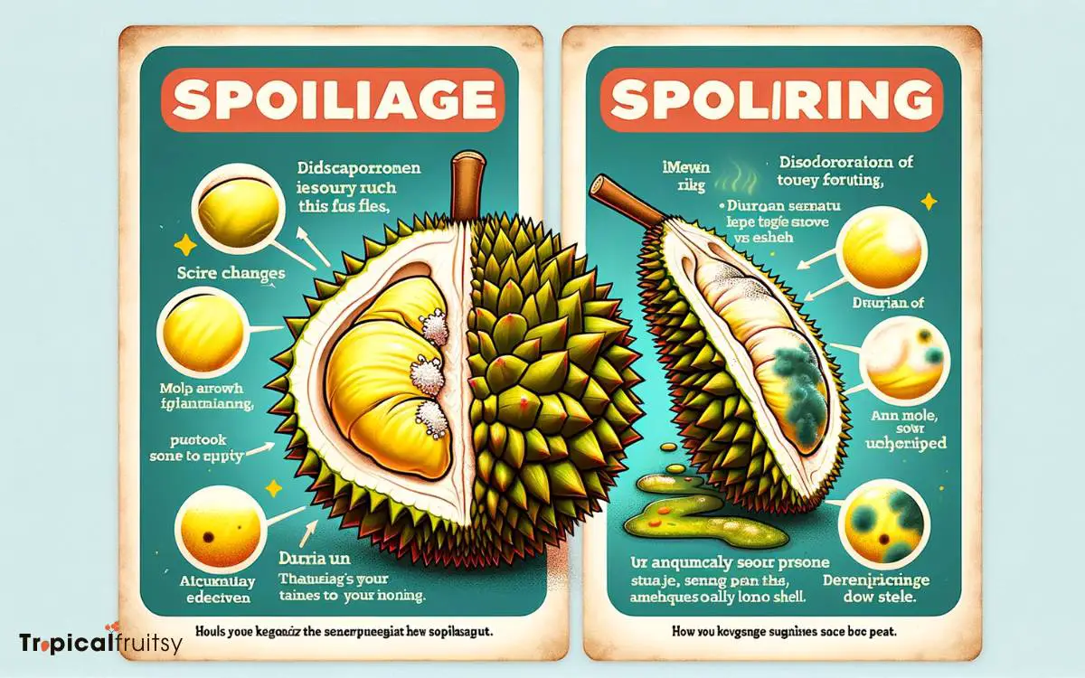 Signs of Spoilage in Durian