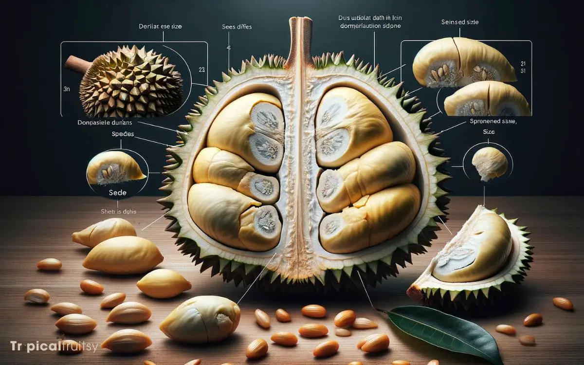 Spotting the Seed Size