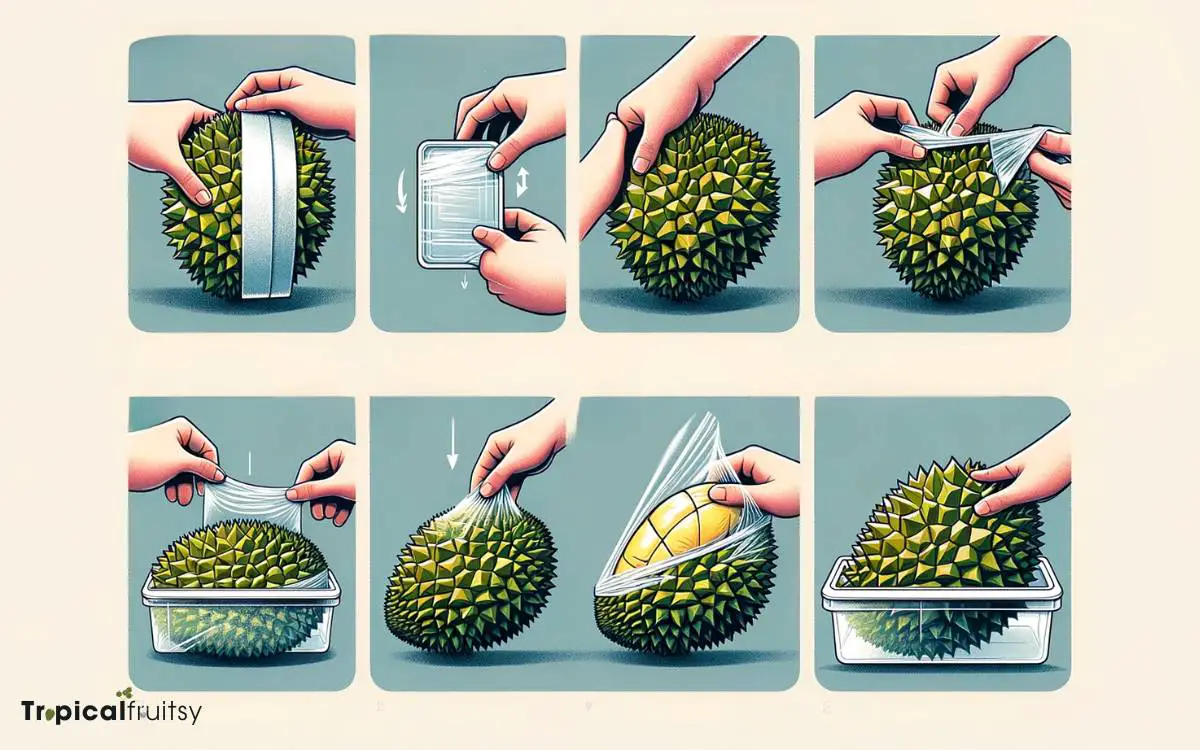 Storing Cut Durian Properly