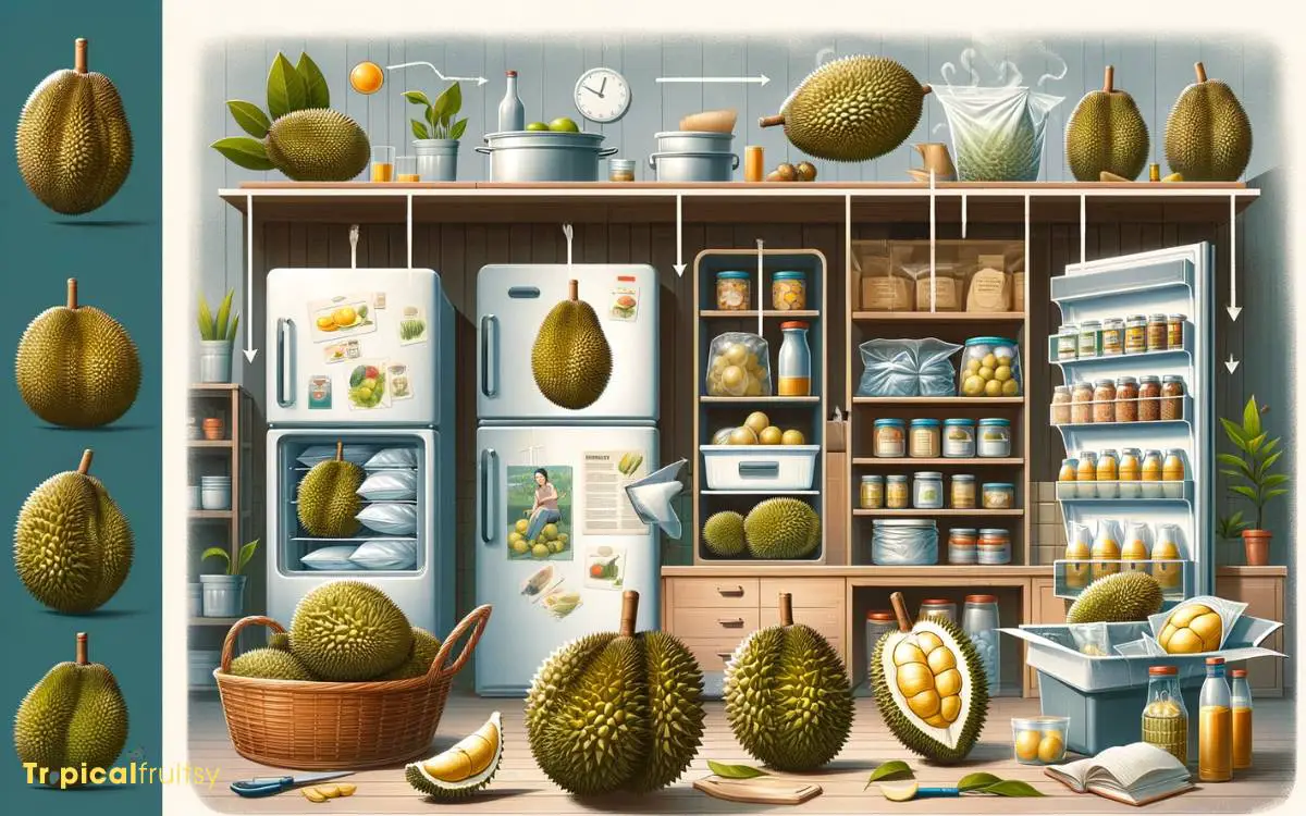 Storing and Preserving Durian