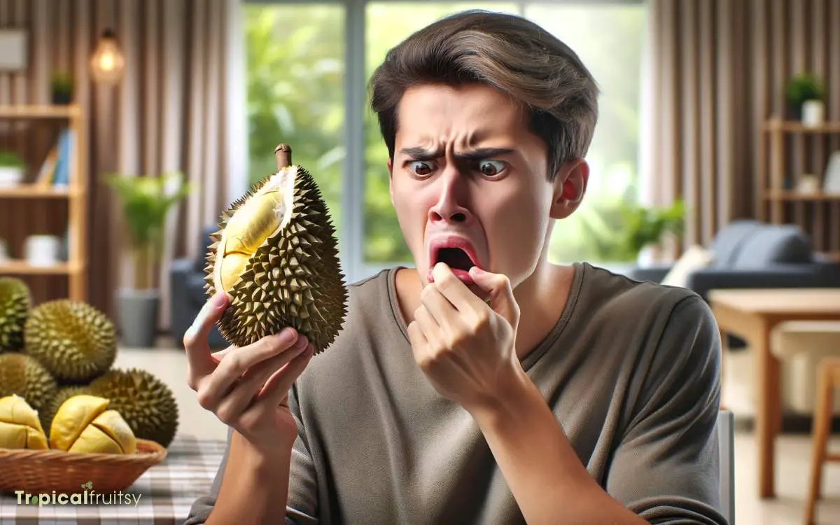 Tasting Durian for the First Time