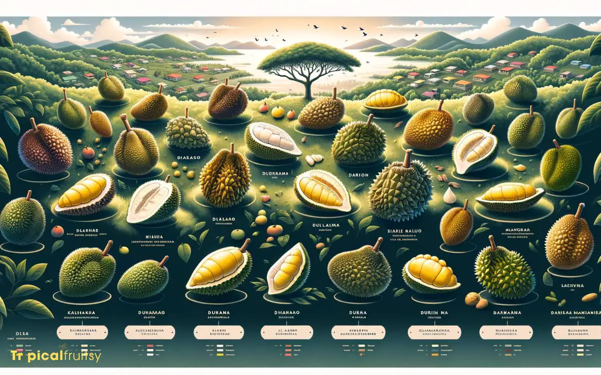 Visayas Durian Varieties