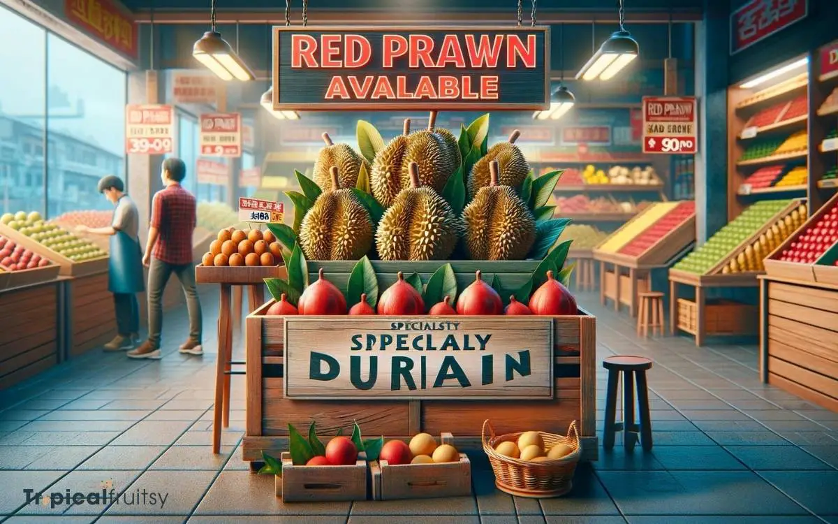 Where to Buy Red Prawn Durian