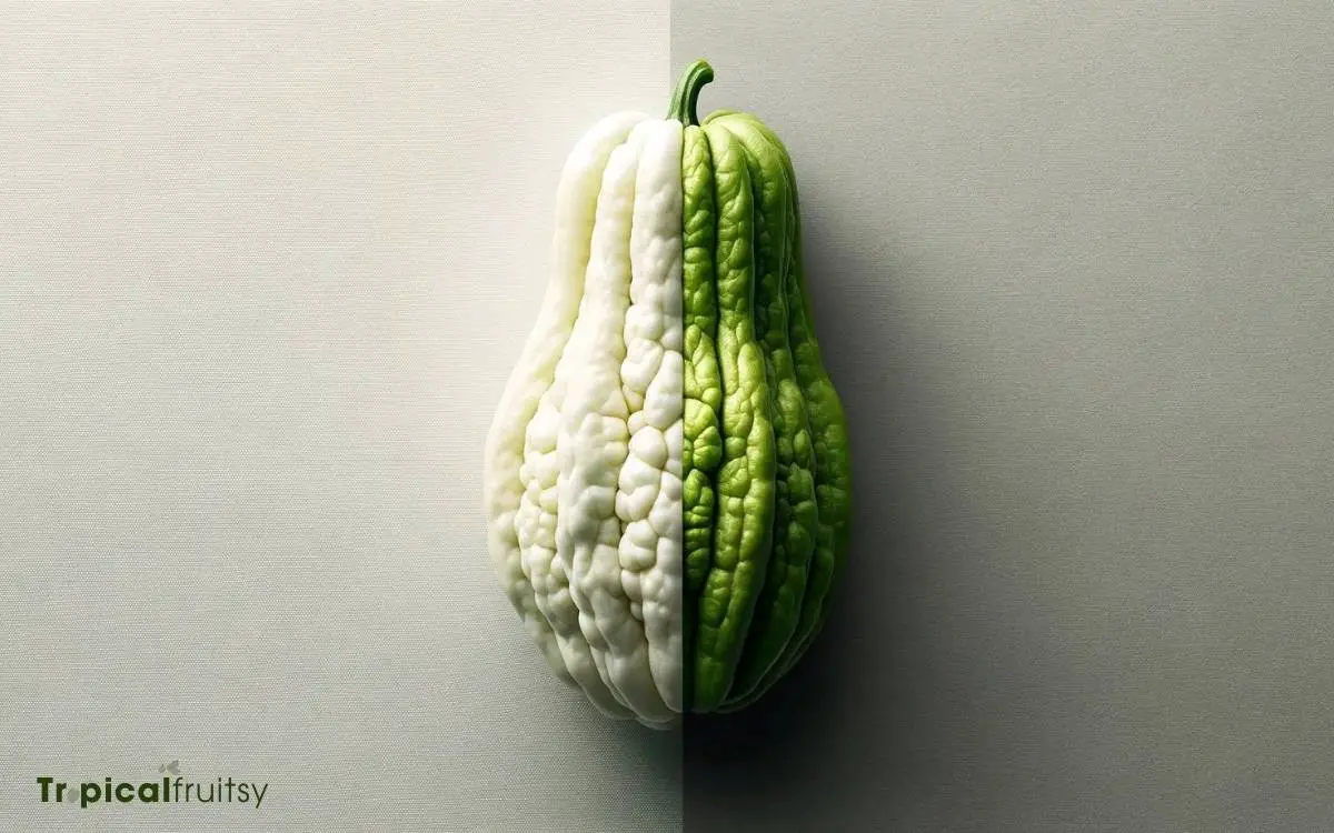 White Chayote Vs Green Chayote