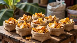 affordable crunchy jackfruit chips