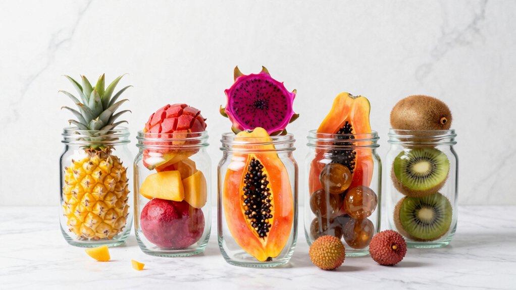 six best premium freeze dried tropical fruits