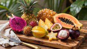 top eight tropical fruit samplers
