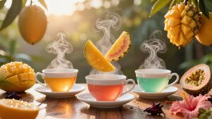 top premium tropical fruit teas