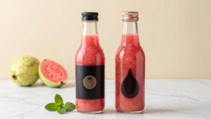 two premium guava puree brands